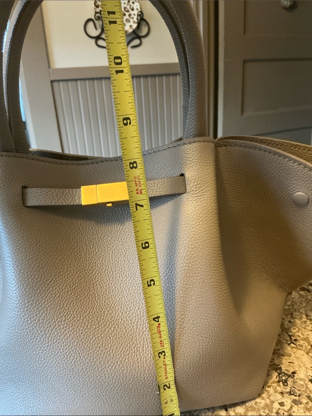 NWT Demellier N81 Midi New York bag in taupe - Picture 8 of 8